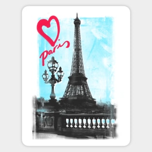 I Love Paris - Eiffel Tower Sticker